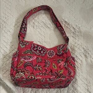 Vera Bradley Pink Paisley Shoulder Bag